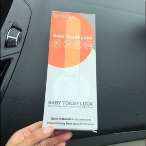 Toilet Lock Child Safety - Ideal Baby Proof Toilet Seat Lock with 3M Adhesive |